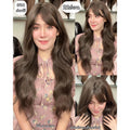 เบอร์ 22 : รหัส Hannah - ผมลอนหยิกยาว ความยาว 68 ซม. หนังศีรษะเทียมซิกแซก (แถมเน็ต+ขาตั้ง+ของแถม)