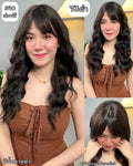 เบอร์ 73 : รหัส Windy - วิกผมลอนคลื่น ความยาว 58 ซม. หนังศีรษะเทียมซิกแซก (แถมเน็ต+ขาตั้ง+ของแถม)